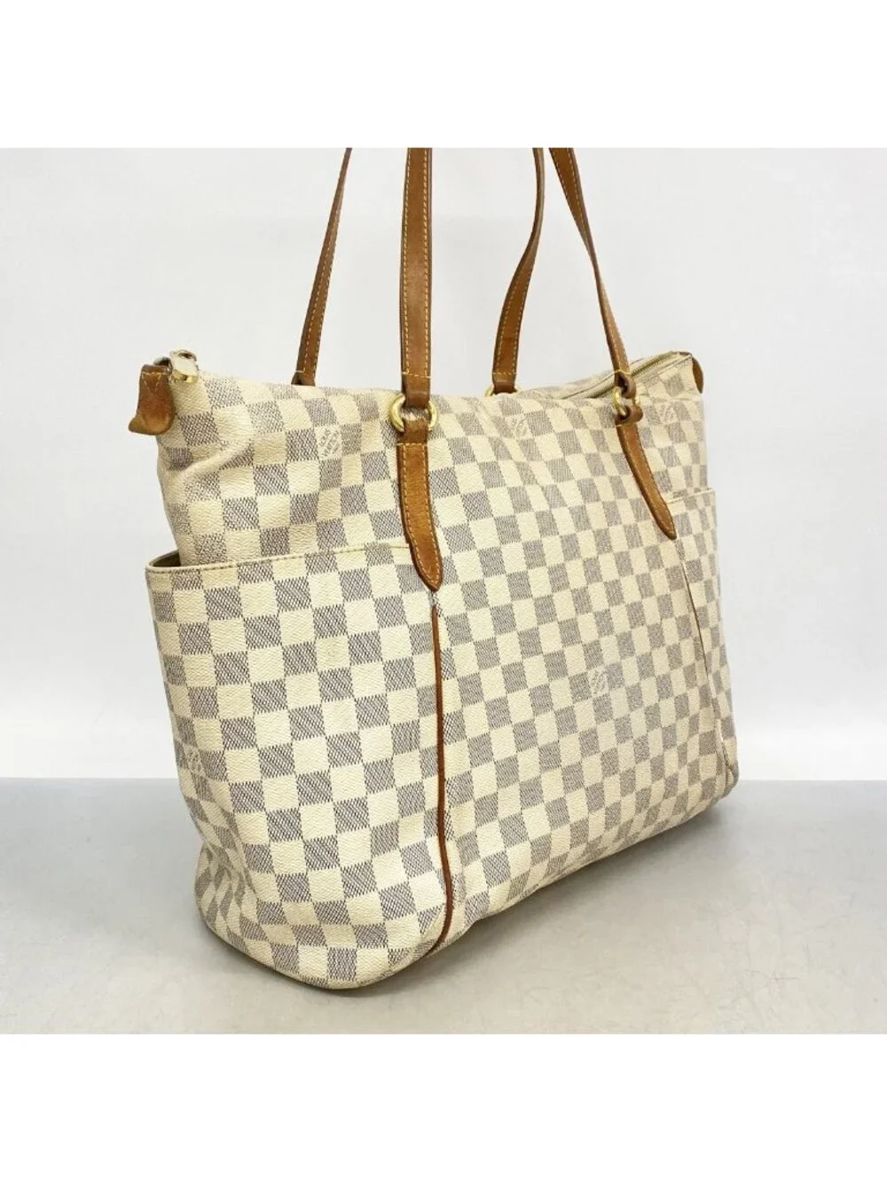 Louis Vuitton Tote Damier Azur Totally GM White - Picture 2 of 10